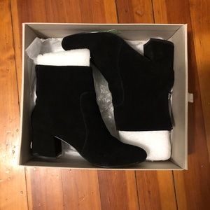 Urban Outfitters Black Suede Boots